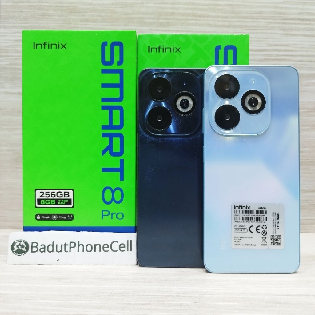 INFINIX SMART 8 PRO 8/128 4/256GB HP SECOND BEKAS FULLSET
