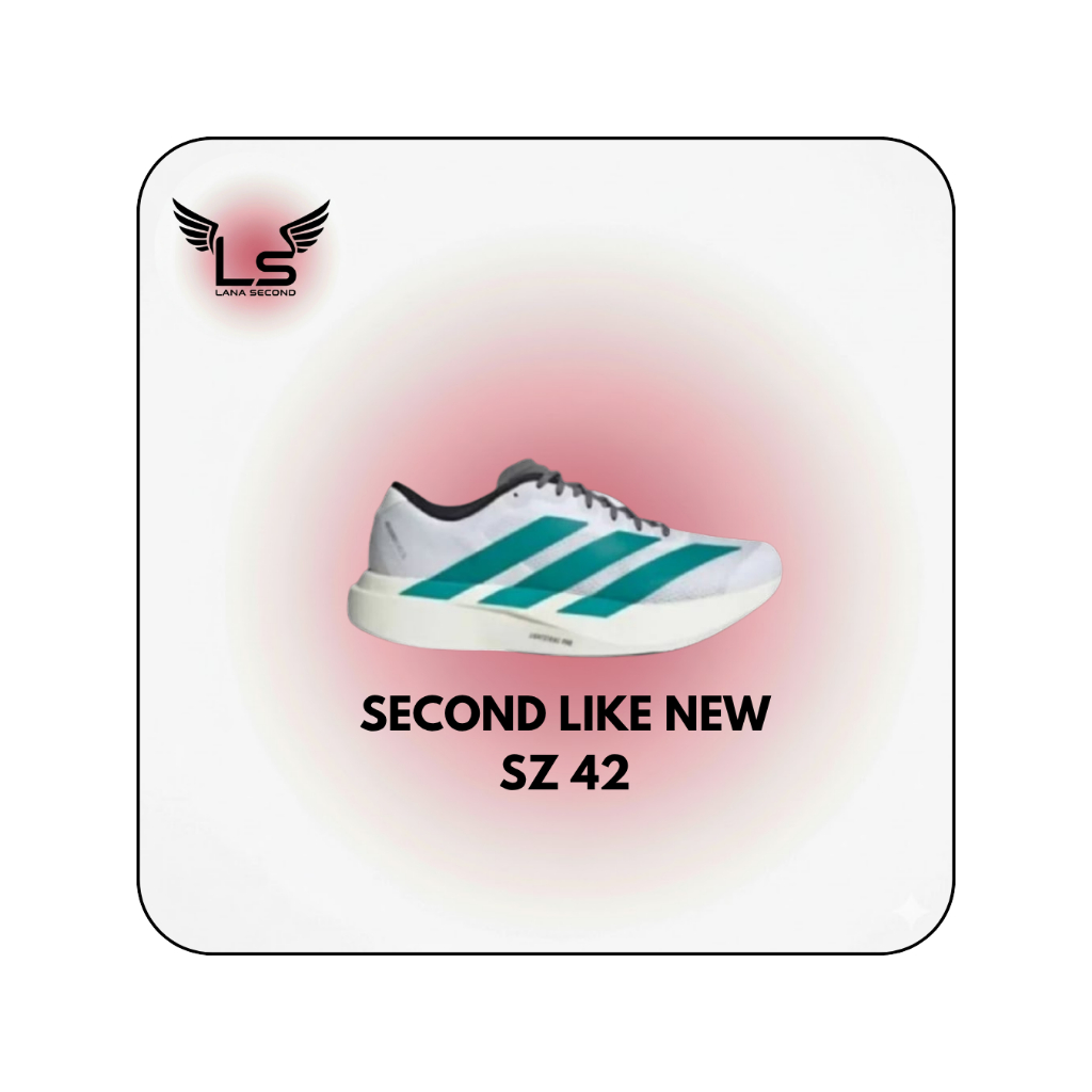 SEPATU RUNNIING ADIDAS ADIZERO EVO SL  SECOND ORIGINAL