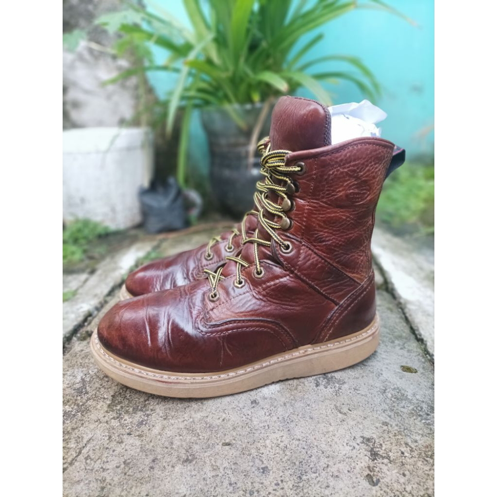 Georgia boot Made in dominican republic size 42/43 #moctoeboot#bootredwing#thorogood#americanboot
