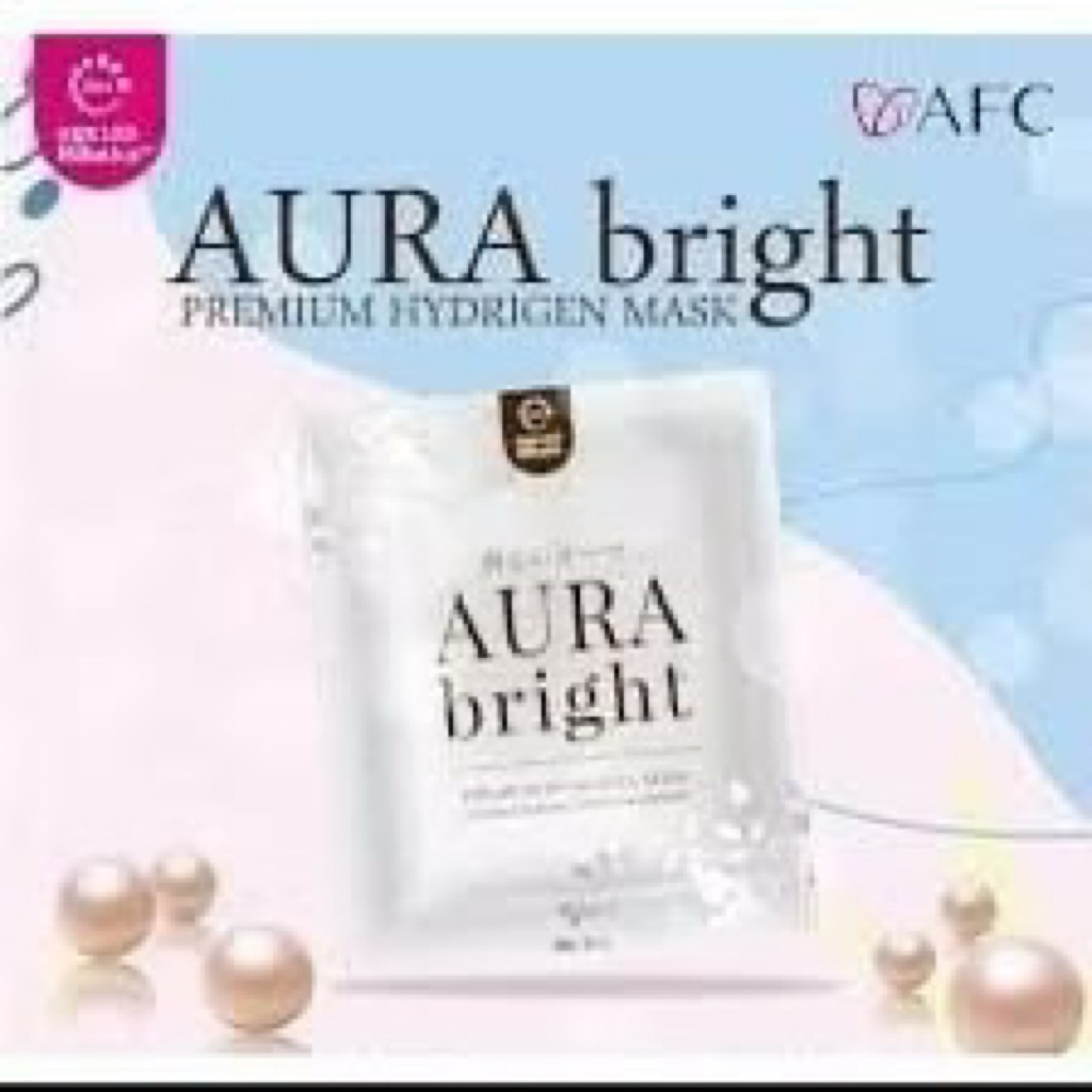 Masker Wajah Hanamai Aura Bright Original 100%
