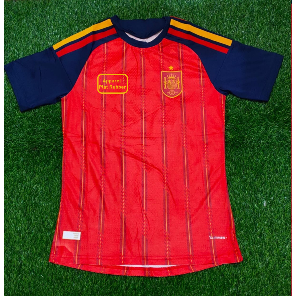 Player Issue Jersey Bola Spanyol Home Piala Dunia 2026 New Player Version