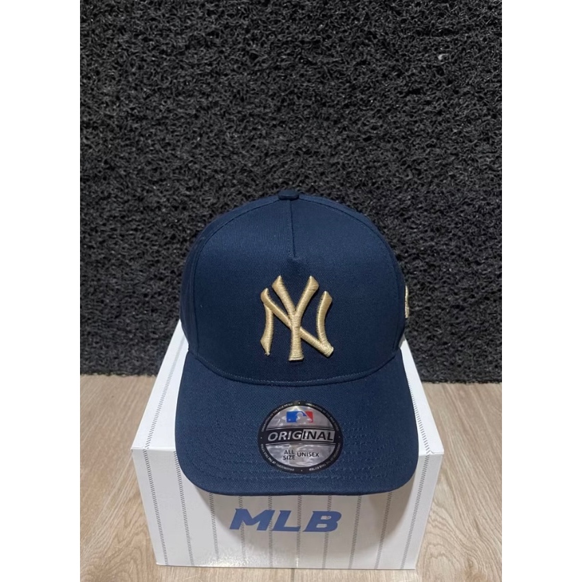 TOPI BASEBALL MLB NY CREAM LOGO ORIGINAL NAVY CAPS / TOPI BEST SELLER BISA COD / TOPI PRIA WANITA FU