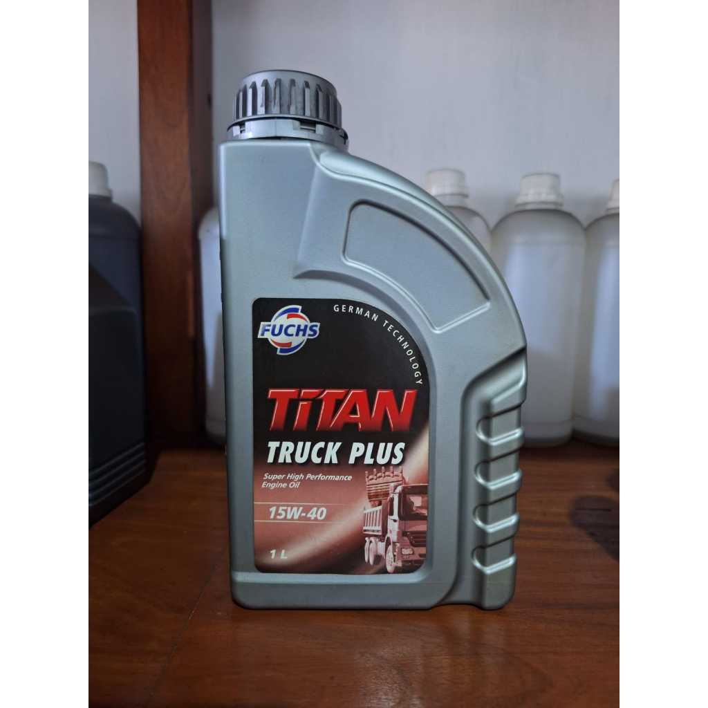 FUCHS TITAN TRUCK PLUS 15W40 15W-40 API CI-4 kemasan 1 Liter