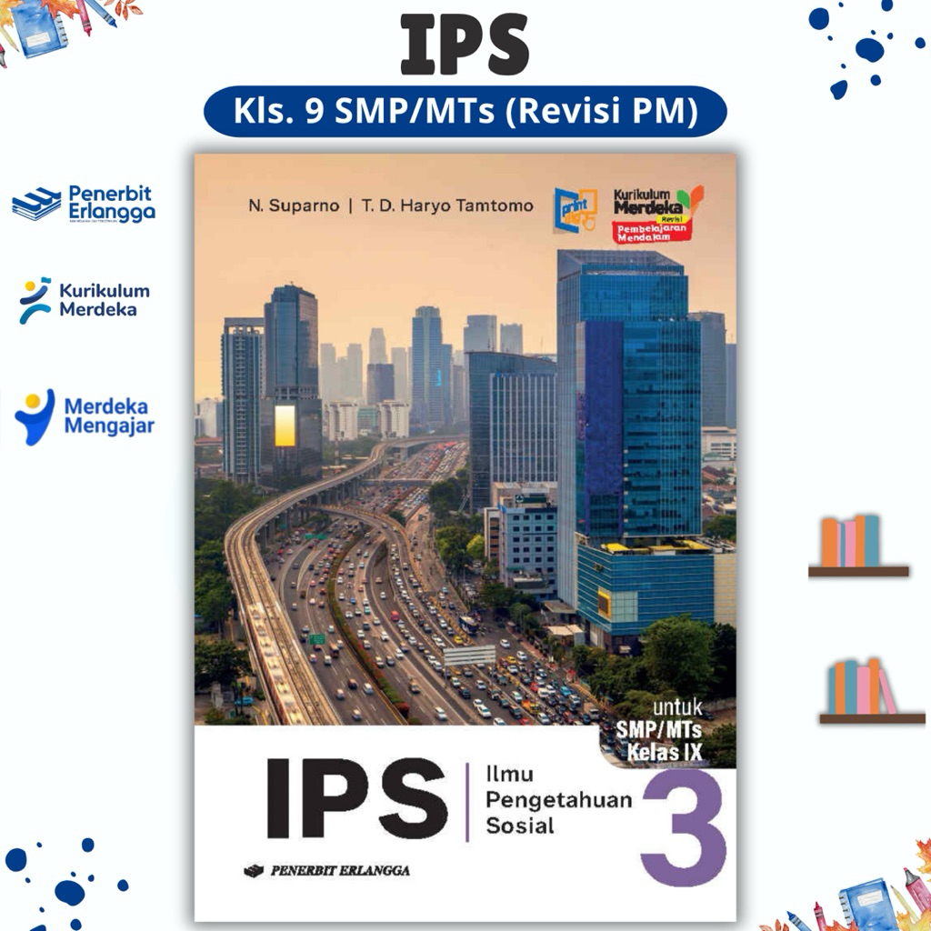 BUKU IPS KELAS 9 SMP/MTs (Revisi PM) - PENERBIT ERLANGGA
