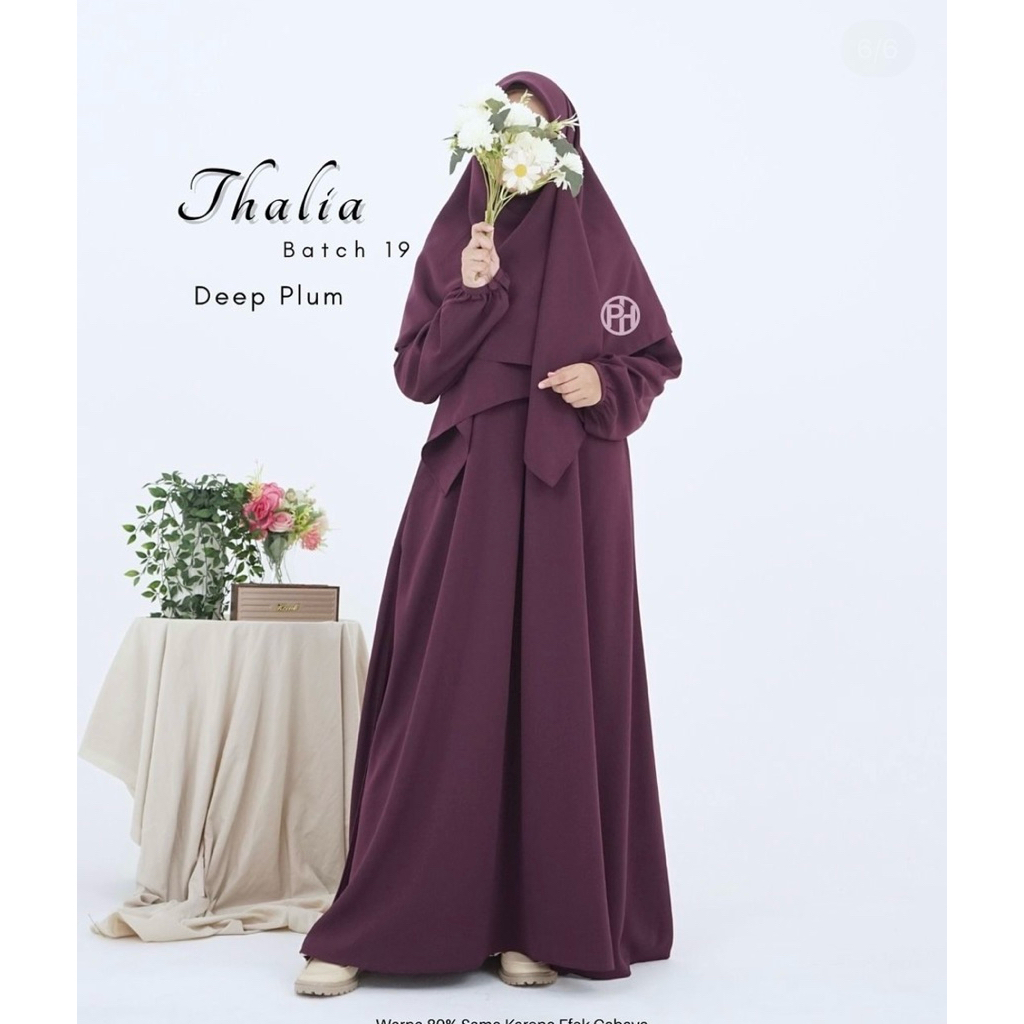 Gamis Pelangi Hijab Thalia