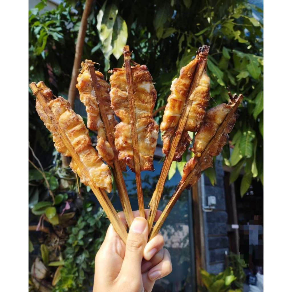 Sate ikan patin / Ikan patin asap isi 5 tusuk