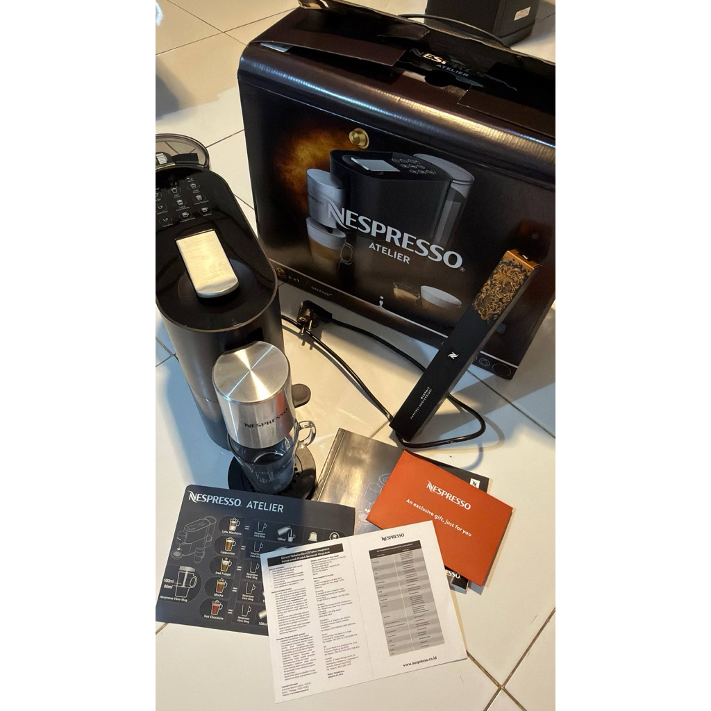 Nespresso Atelier Coffee Machine Black