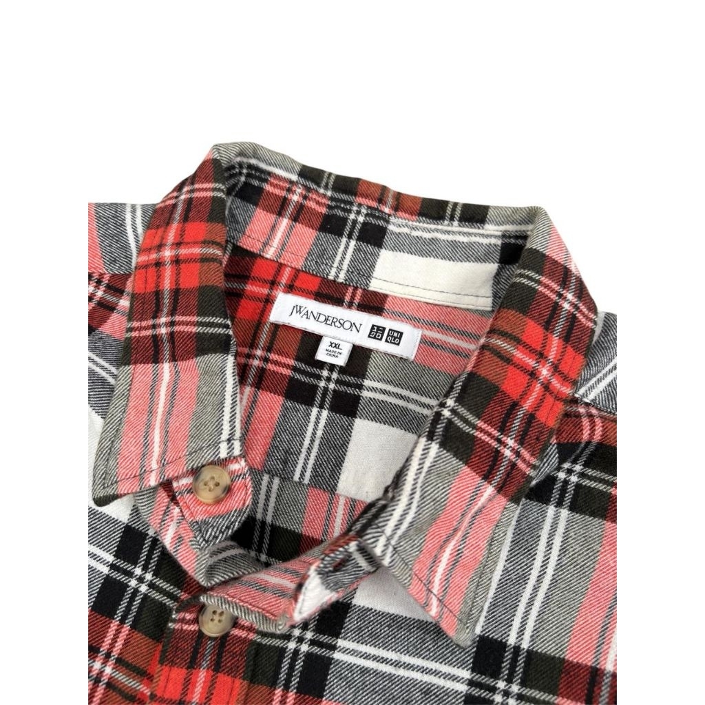 UNIQLO x JW Anderson Kemeja Flanel Shirt Original