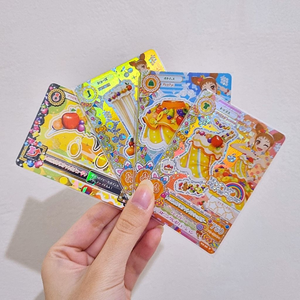 Aikatsu Kartu Card Premium Tropical Basket Otome Jepang JP Original