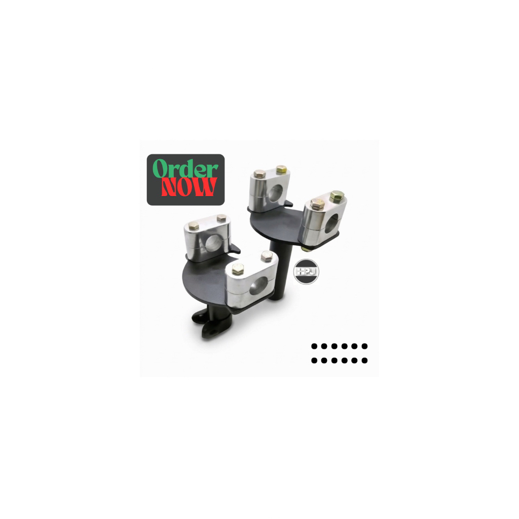 Adaptor Stang Racing Universal - Dudukan Peninggi Stang Motor Matic & Bebek High Quality