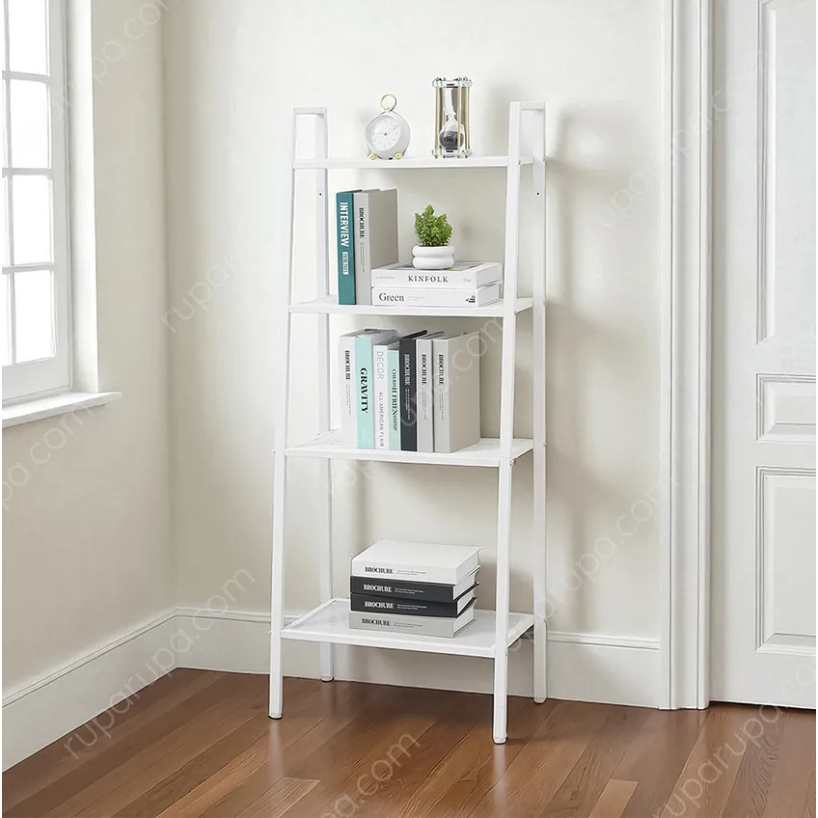 Rak Buku / Tanaman / Barang Besi 4 Tingkat ~ Informa Libie Storage Rack