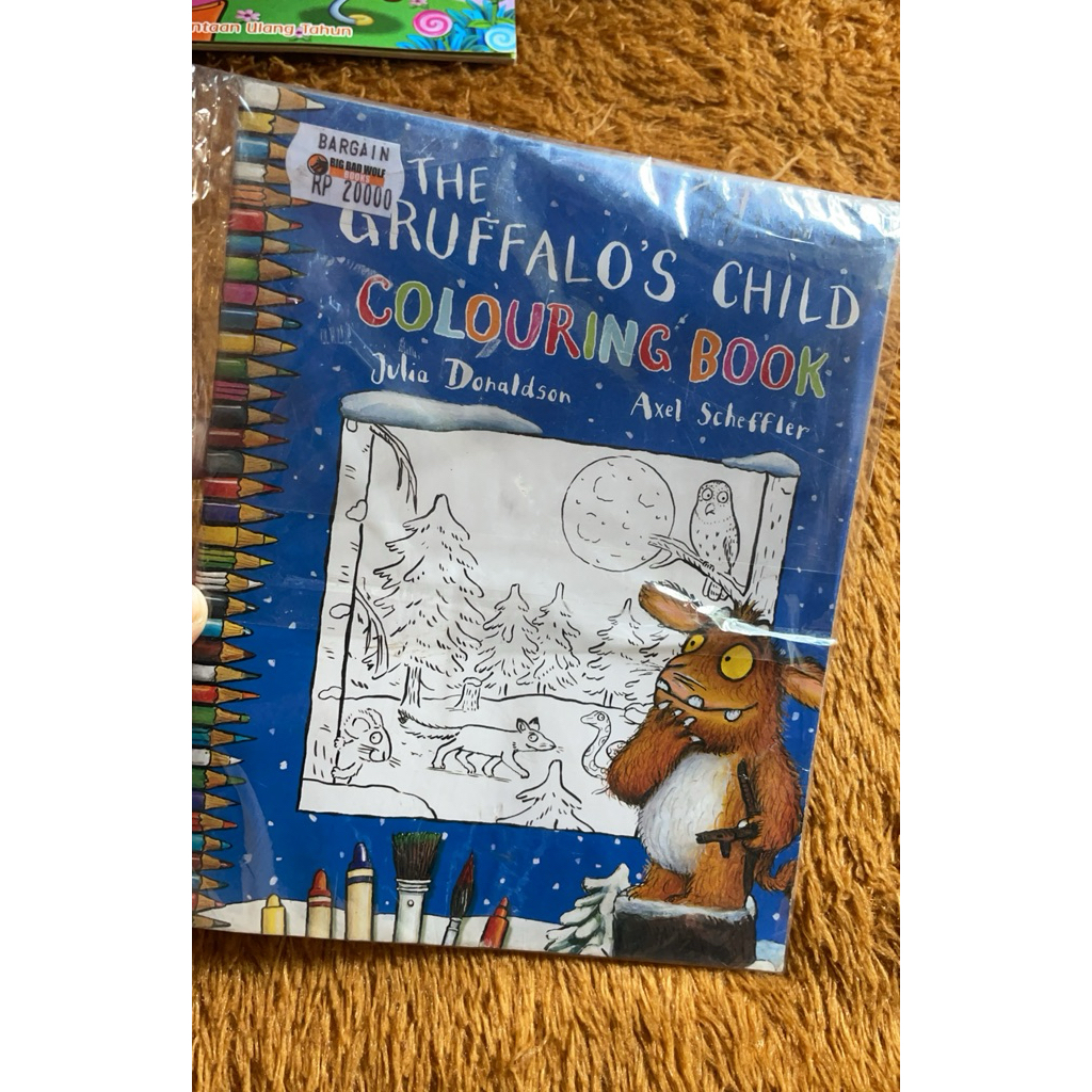 Buku Aktivitas Mewarnai-the Gruffalo's Child