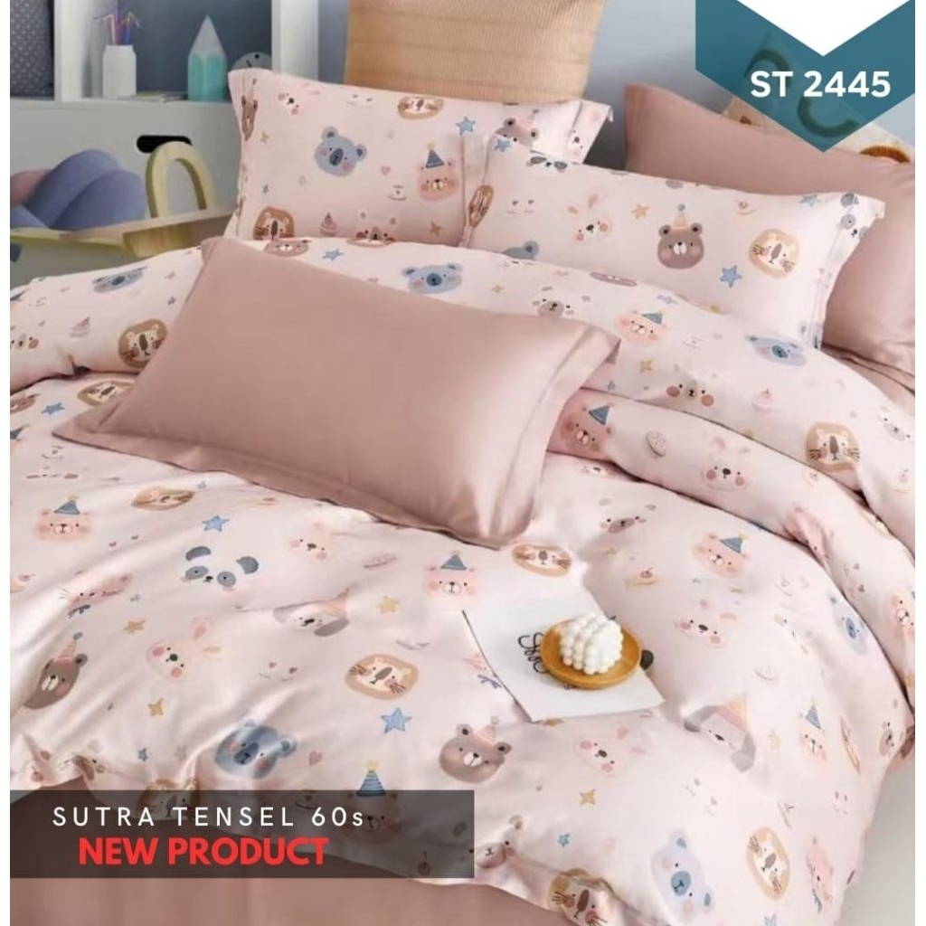 Sprei Tencel 60s motif anak/PO/custom