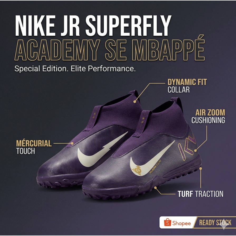 Nike Jr Superfly Academy TRUF SE Mbappé (Original 100% BNIB Resmi Nike Store)