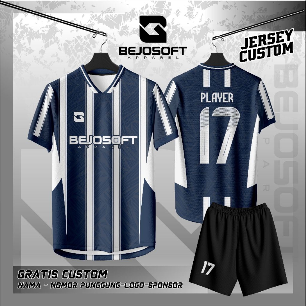 Jersey Sepakbola Futsal Murah Design Menarik