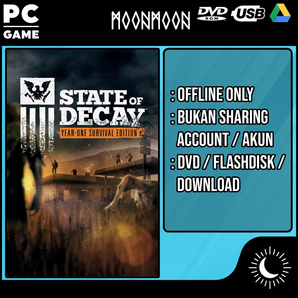State of Decay Year One Survival Edition Full DLCs Game PC Laptop Termurah