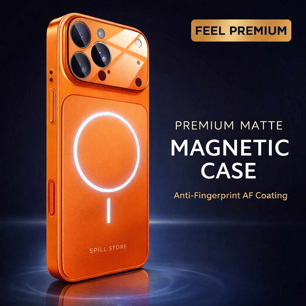 Case iPhone 13 Magsafe Premium Camera Protection Elegant Slim Anti Kuning Clean Look