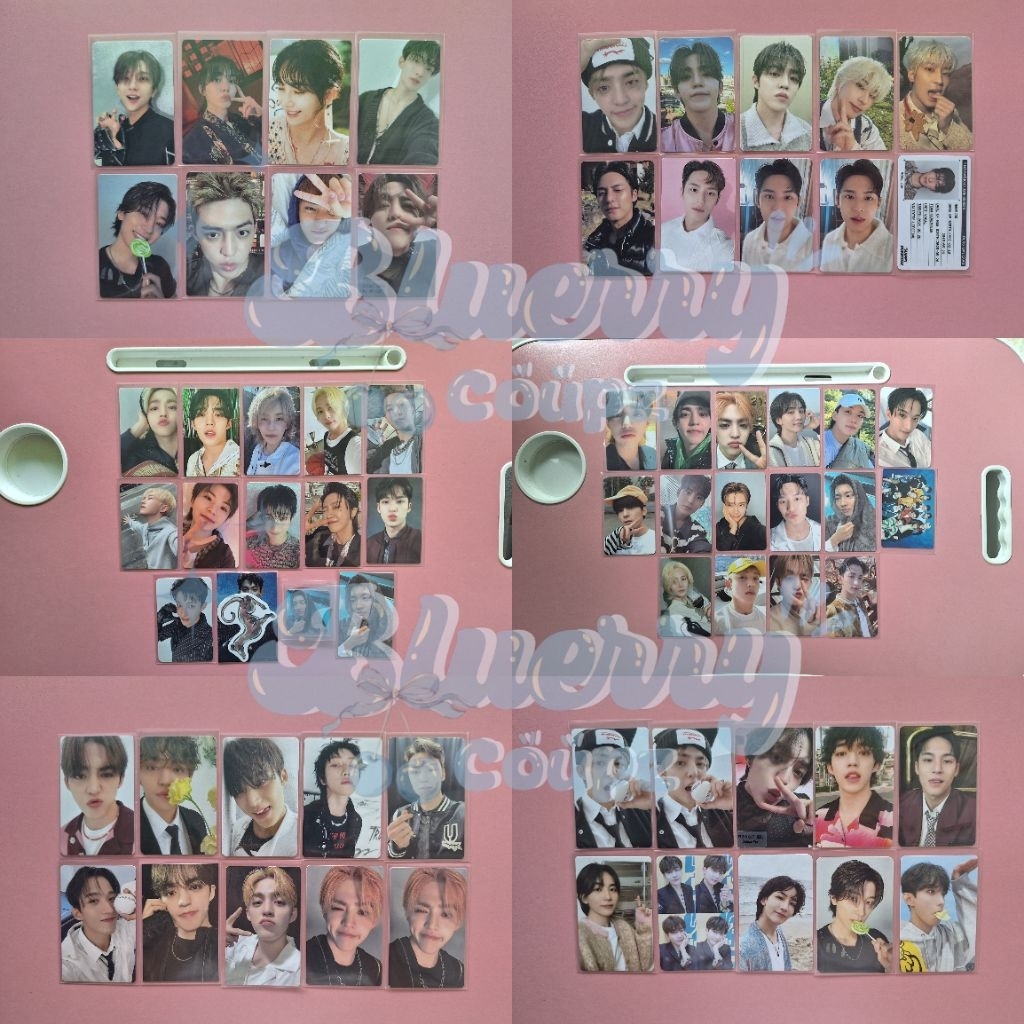 ( BACA DESC ) PHOTOCARD OFFICIAL SEVENTEEN JEONGHAN HENGGARAE GRID, 17 RIGHT HERE LUCKY DRAW, DELUXE