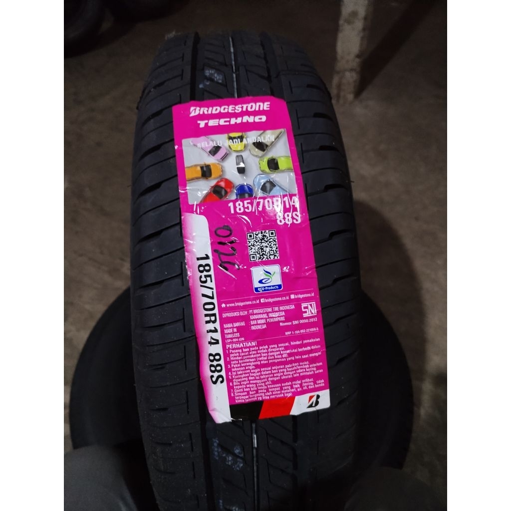 Bridgestone Techno 185/70R14 Avanza xenia kijang