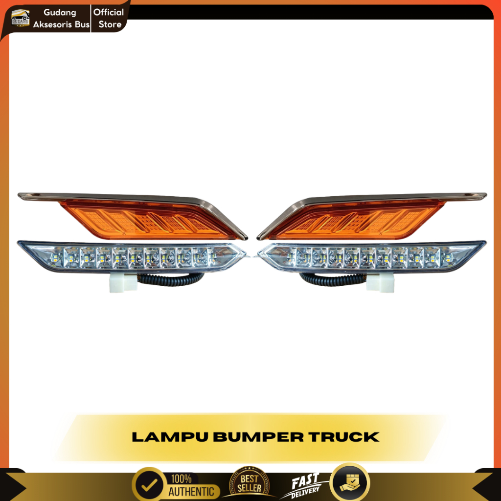 Lampu Bumper Truck/Lampu Variasi Jetbus 5 Original