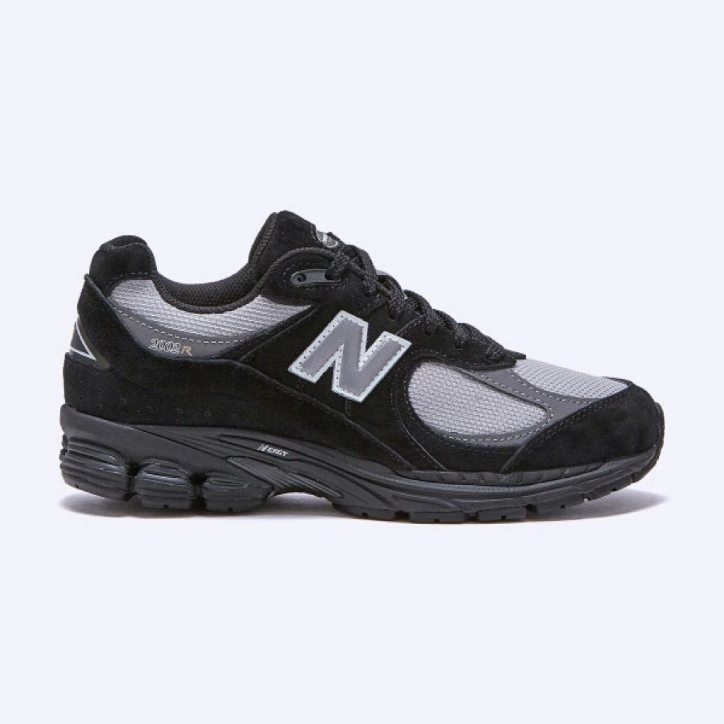 New Balance 2002R Black Silver Grey U2002RQ Original Resmi