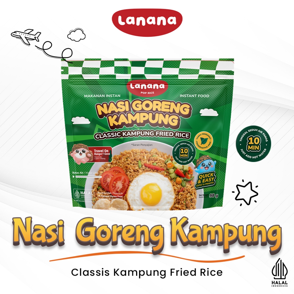 Lanana - Nasi Goreng Instan Siap Saji