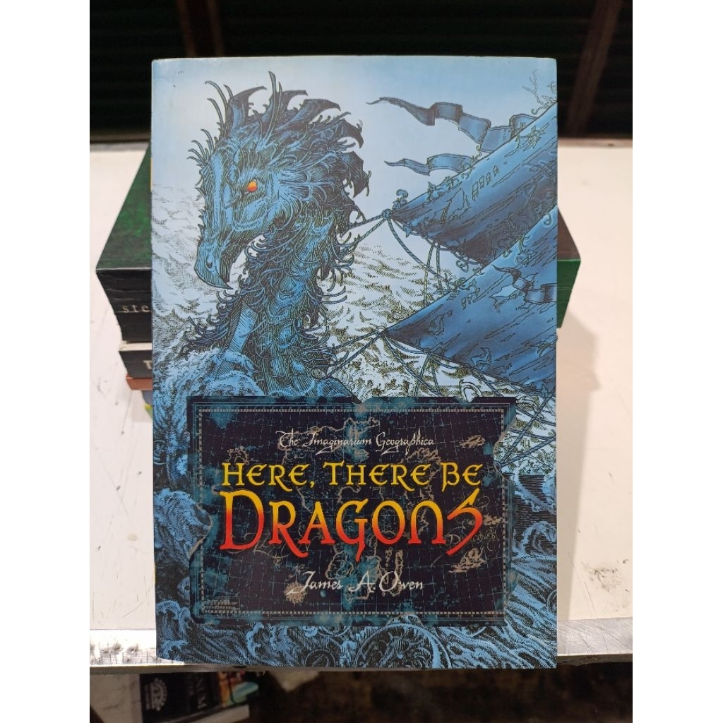 Novel Here, There Be Dragon : Buku 1 - James A Owen