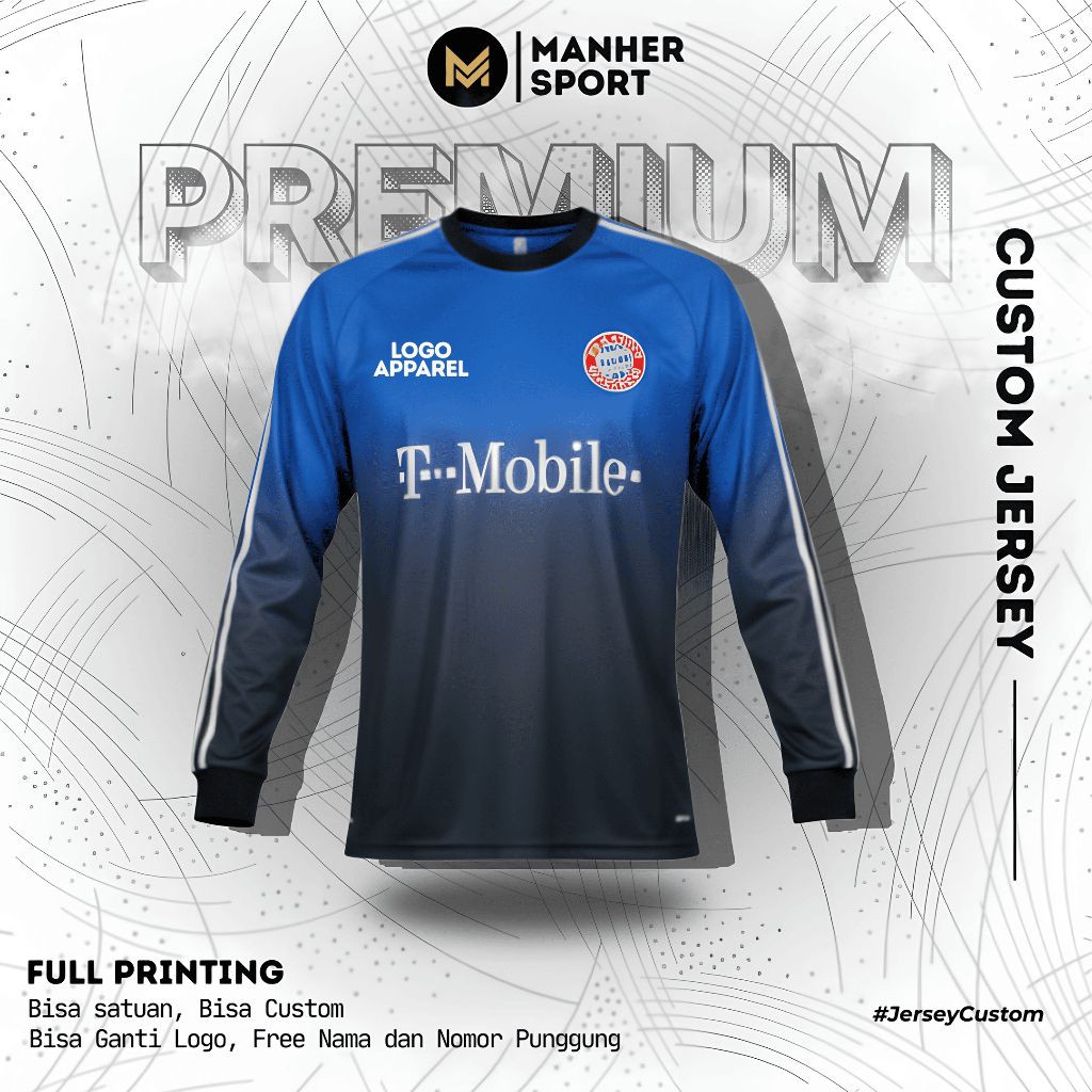 Jersey Kiper GK Bayern Munchen 2002 Full Printing