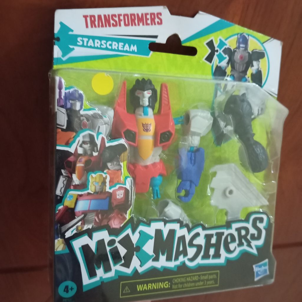 MixMashers Transformers Starscream Star scream Robot Autobot Action Figure Transformer Hasbro Origin