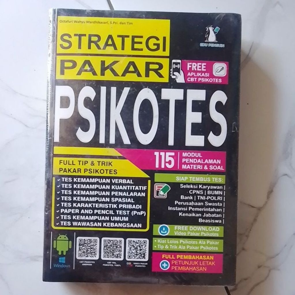 STRATEGI PAKAR PSIKOTES KUMPLIT