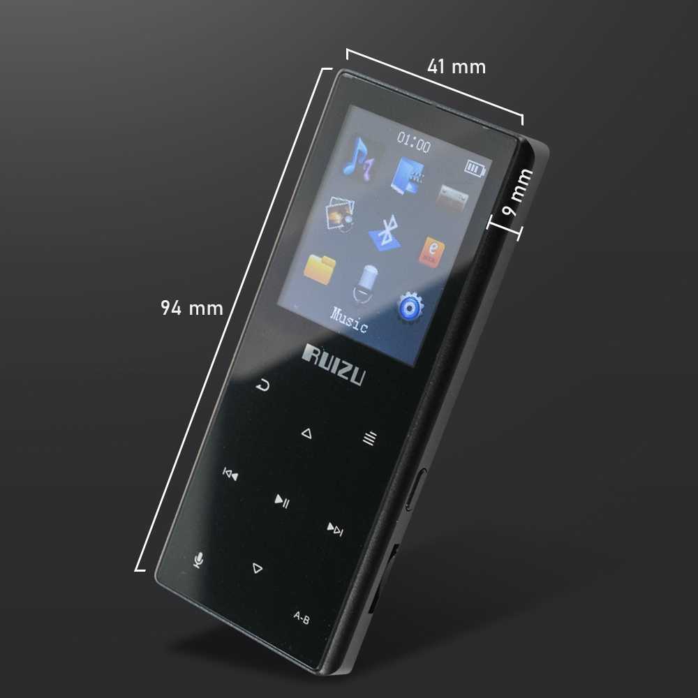 HiFi Digital Audio Player DAP MP3 Player Bluetooth 8GB -