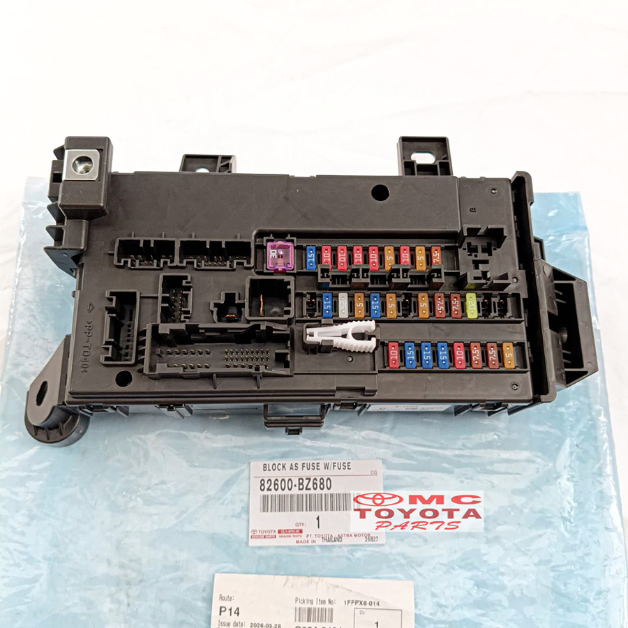 Box Sekring Great New Xenia Grand Avanza Veloz Kode C Original 82600-BZ680 Fuse Box Sikring BCM Ruma