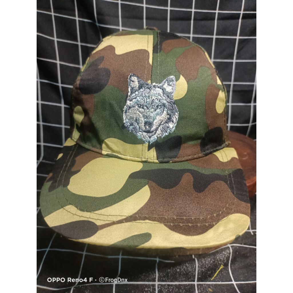 Topi Camo-Wolf-nylon