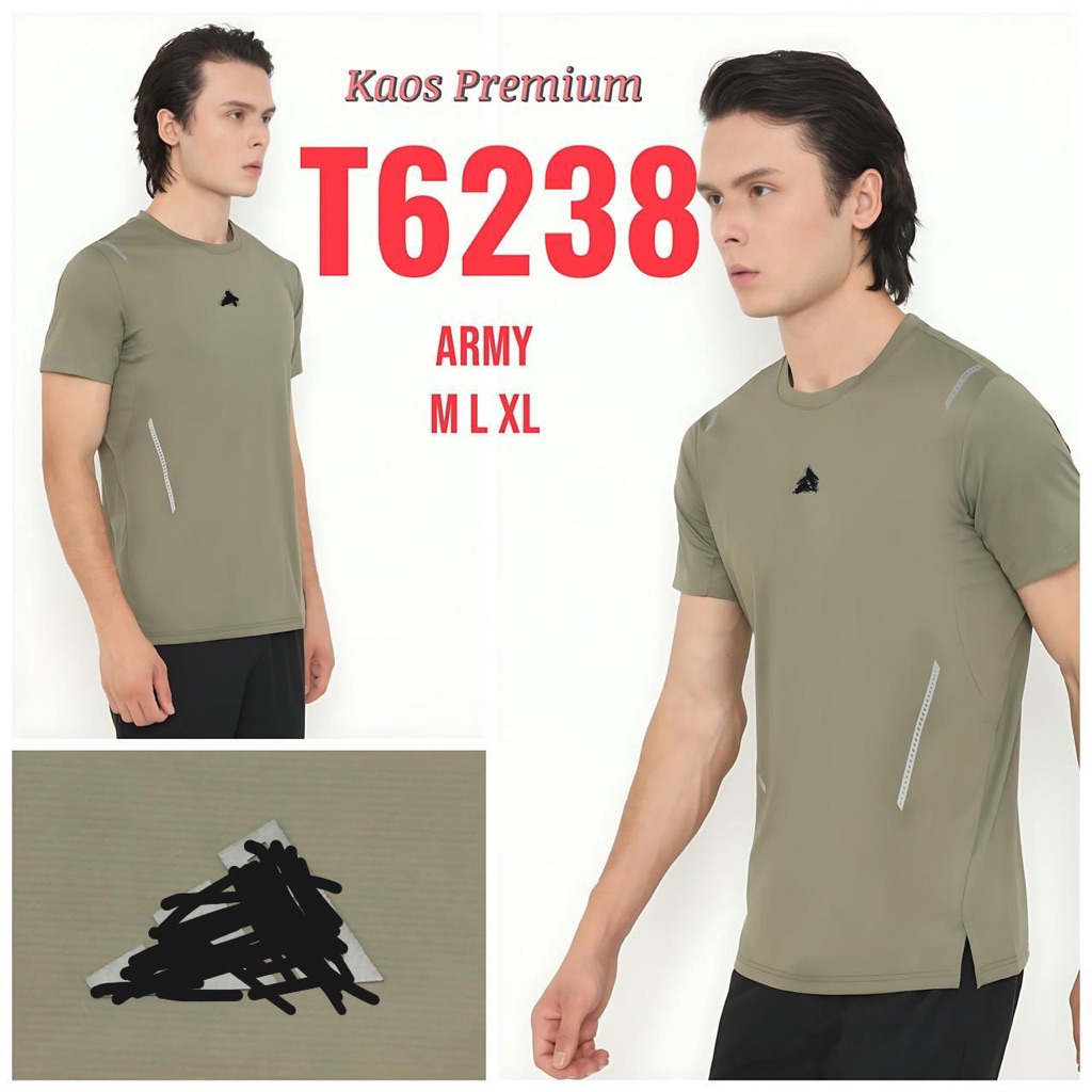 kaos olahraga gym runing import  CX121