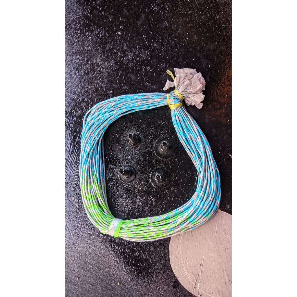 tali gelang sumbu plintir/kertas telo/kertas pohong 50pcs