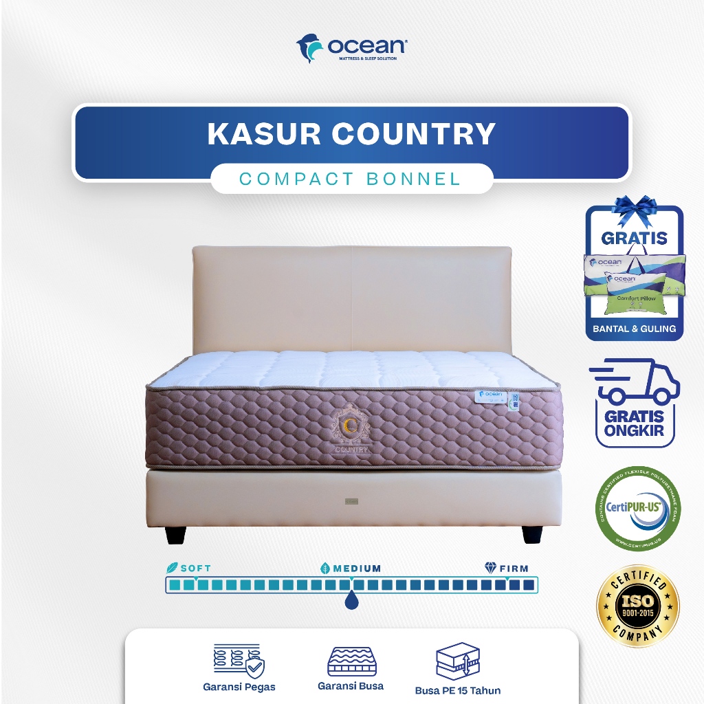 Ocean Springbed- Kasur Country Compact bonnel