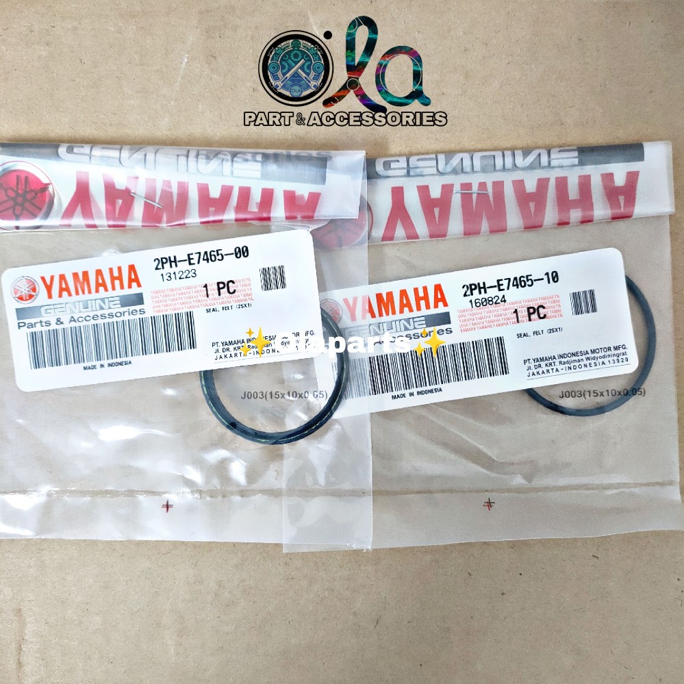 Seal Oring Pully CVT set Soul GT 125, Fino 125 Original Yamaha ( 2PH-E7465-00 & 2PH-E7465-10 )