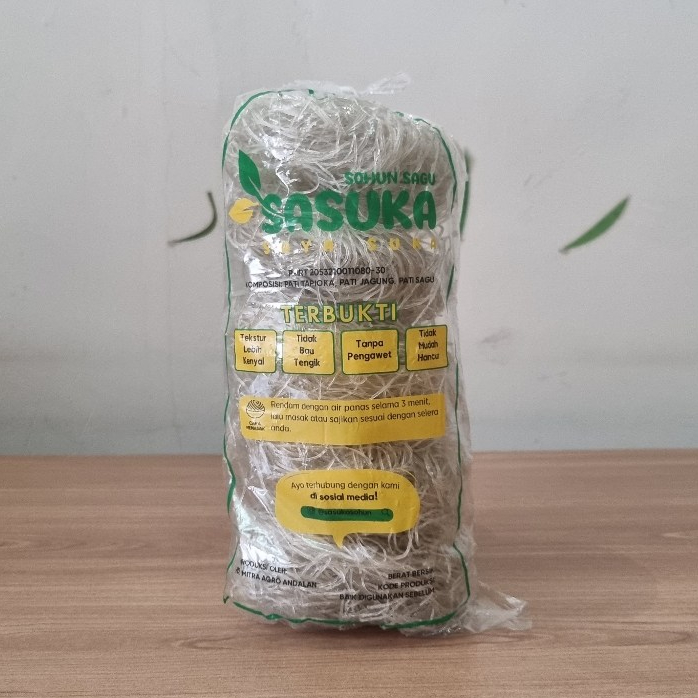 Sohun SASUKA - Sohun Sagu cap SASUKA - Mie Sohun Putih