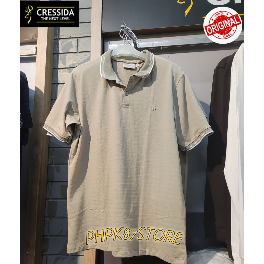 CRESIDA KAOS PENDEK POLO ORIGINAL,KAOS WANGKY PRIA PREMIUM