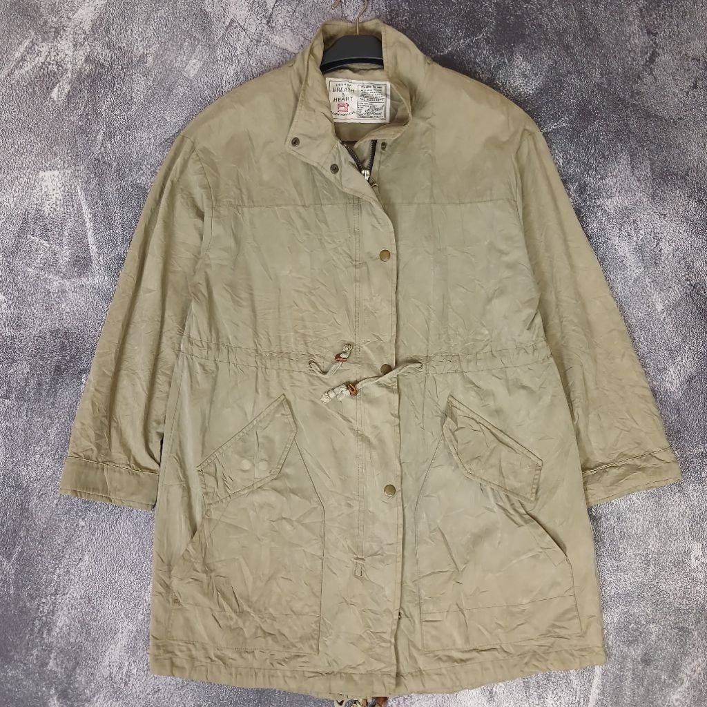 JAKET PARKA FISHTAIL BY LESHOP SIZE L