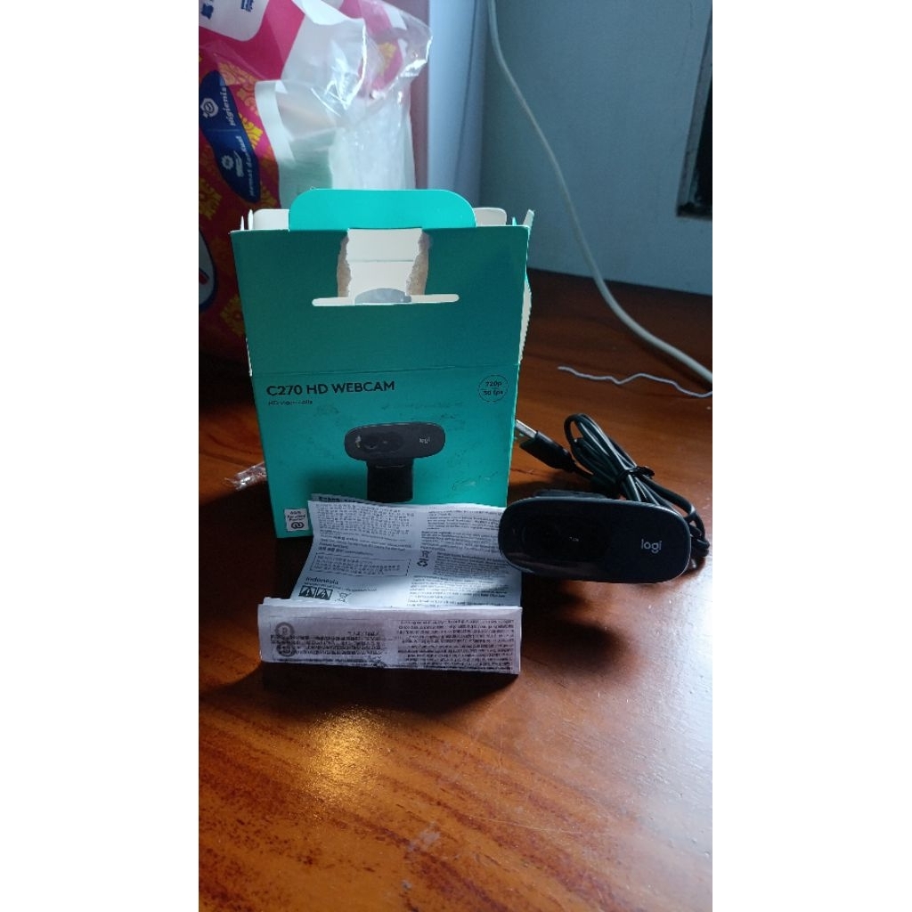 C270 HD WEBCAM LOGITECH BEKAS