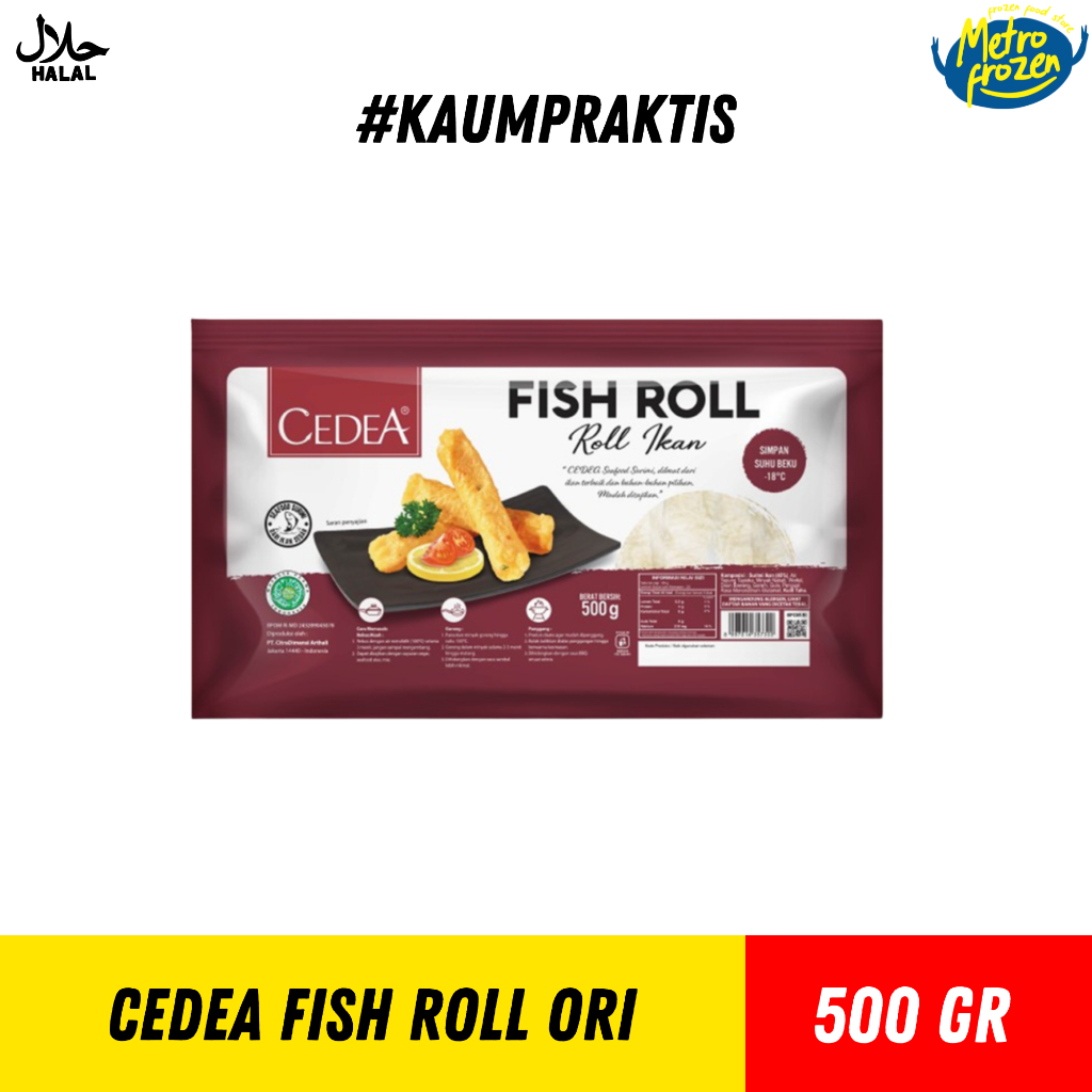 CADEA Fish Roll 500gr //roll ikan //fish roll premium