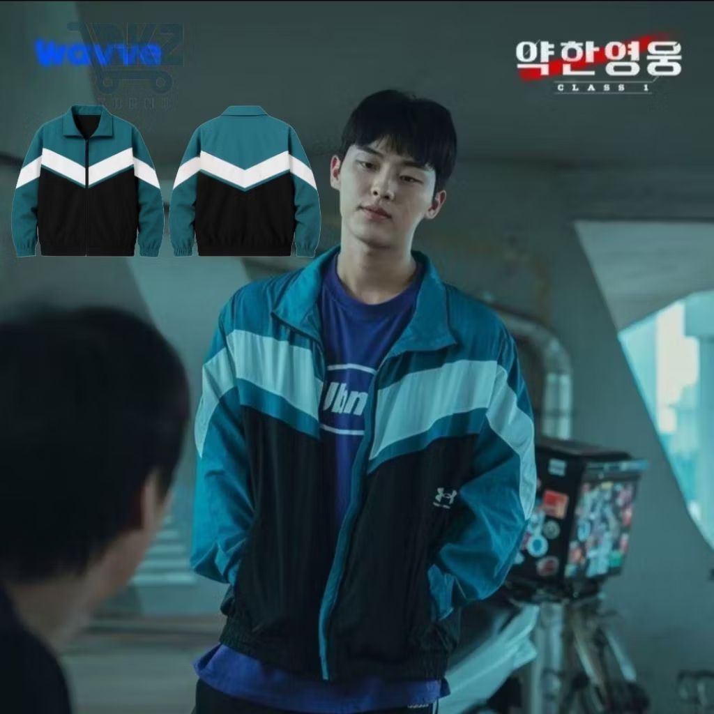 Jaket Ahn Suho outfit Weak Hero First Class outer jacket unisex