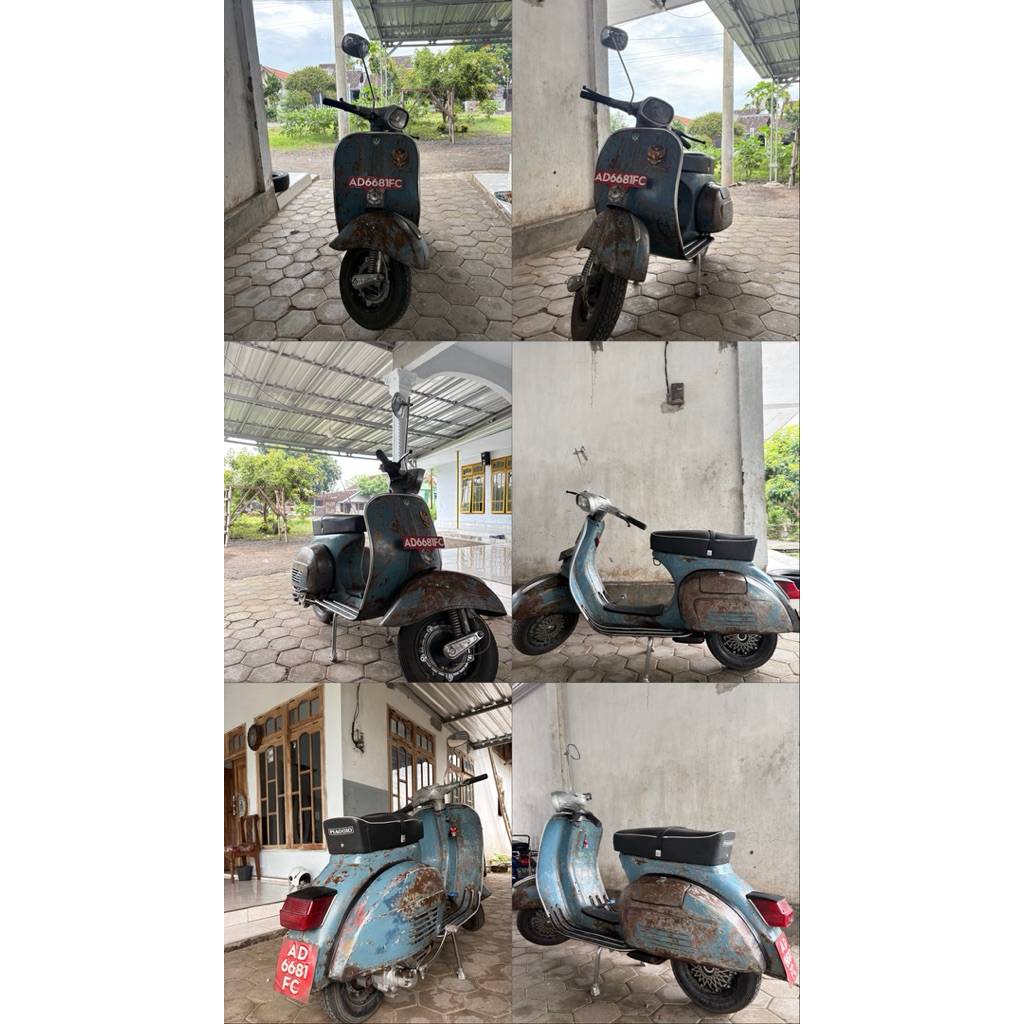Vespa Bajaj Deluxe 1980
