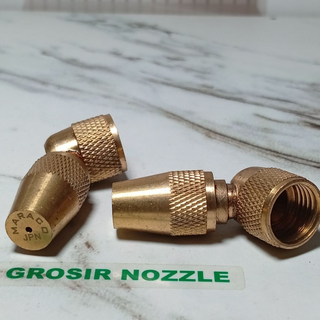 NOZZLE BENGKOK LUBANG 1 IMPOR NOZZLE SPRAYER PENYEMPROT HAMA (bengkok noar)