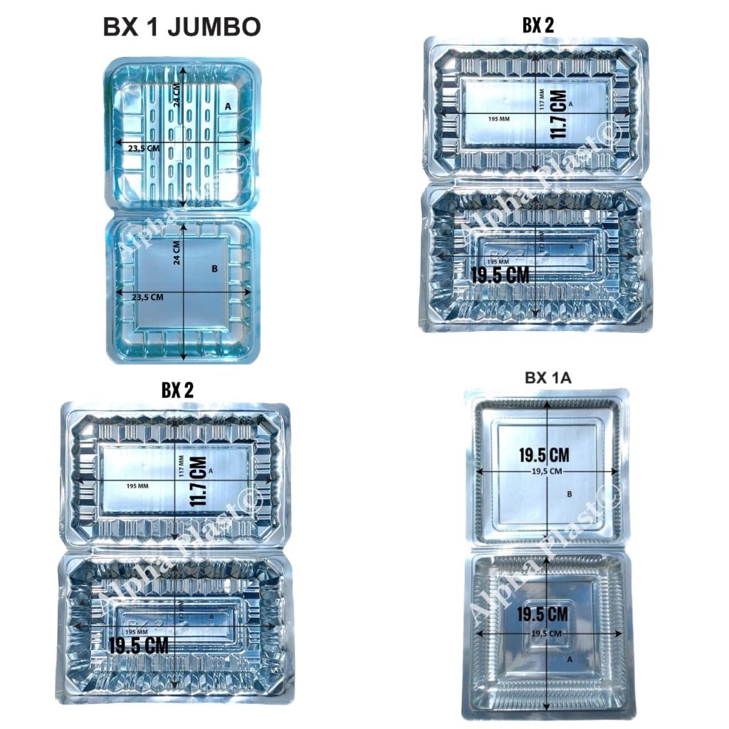 ALPHAPLAST - LINK CAMPUR / BX Jumbo/ BX1A / BX2 / Mika Makanan / Mika Kue