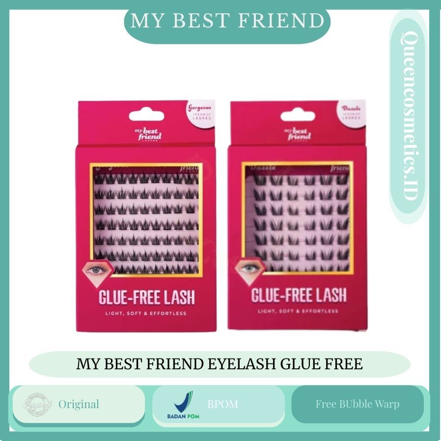 MY Best Friend Eyelashes BuluMata Palsu Tahan Lama Free Lem