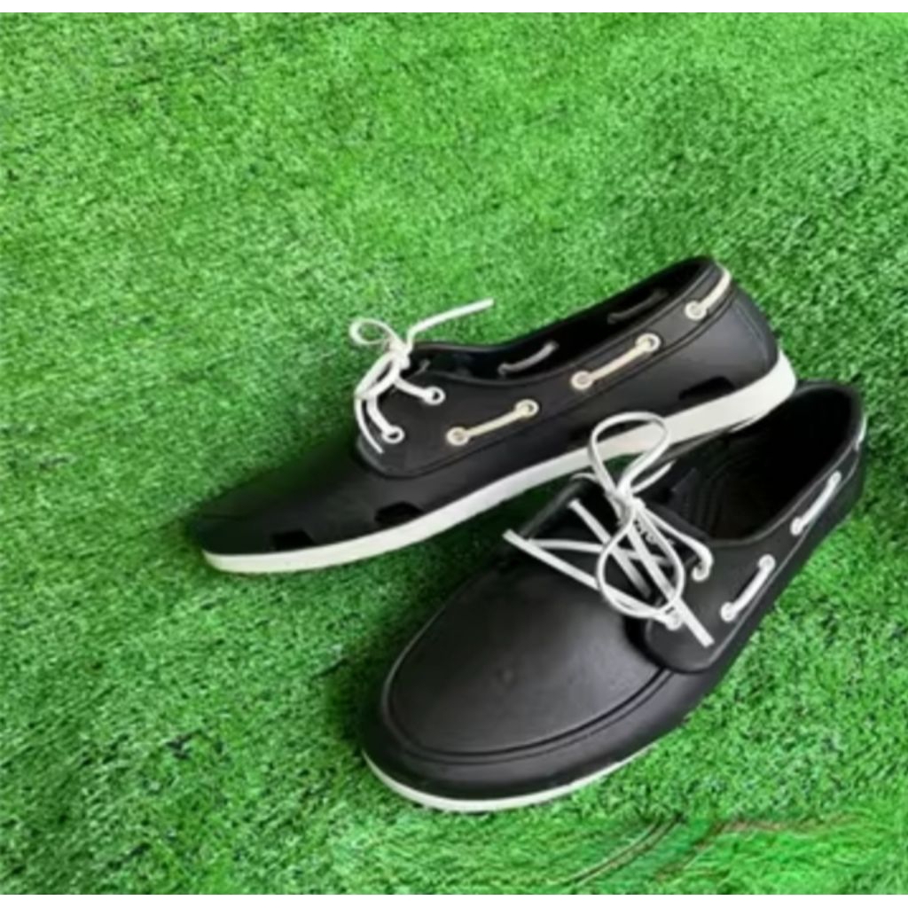 Sepatu Line Beach Boot Pria/Sandal Crocs Line Beach Tali