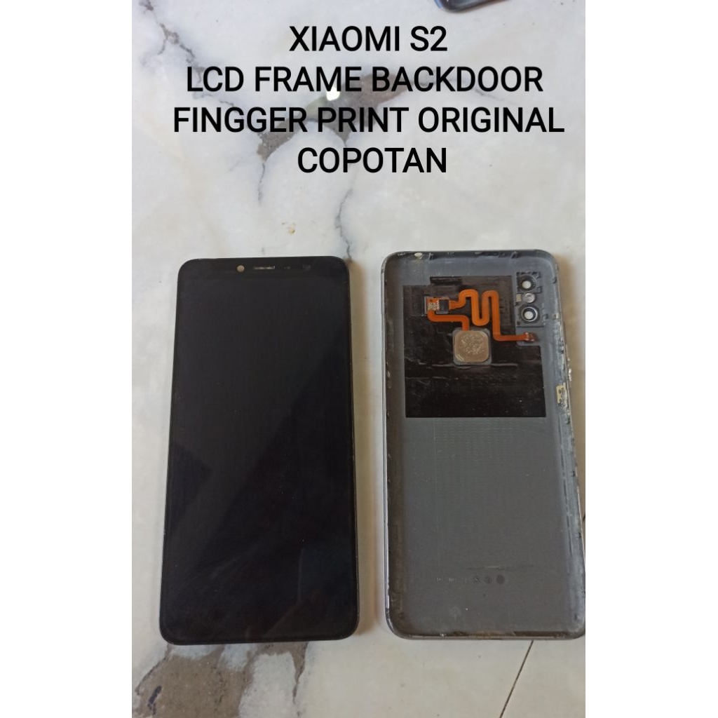 LCD FRAME XIAOMI REDMI S2 ORIGINAL COPOTAN NORMAL TESTED