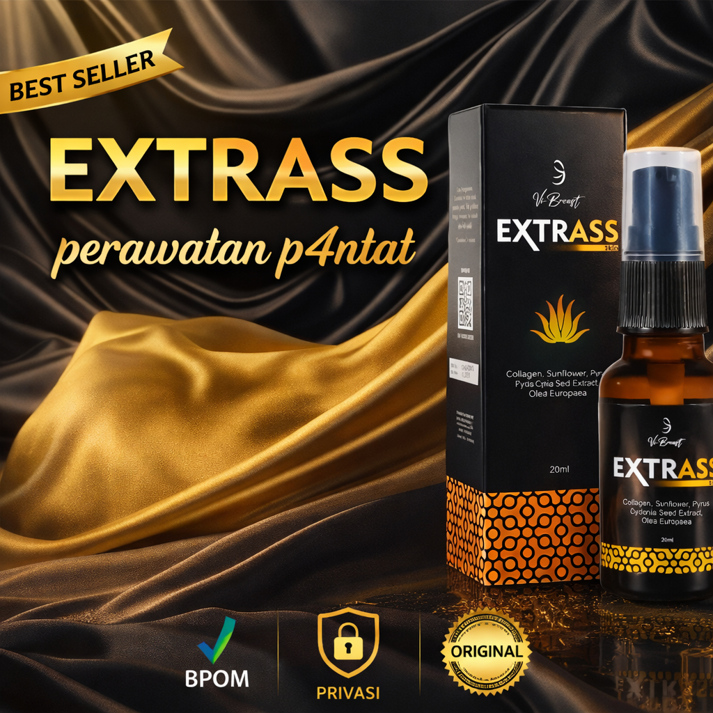 EXTRASS Serum Obat Pembesar Pengencang Bokong-Pantat & Pemutih Bokong Bisa COD BPOM Original
